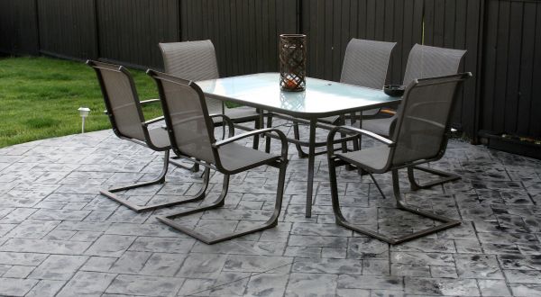 Porch Stamping in West Chester