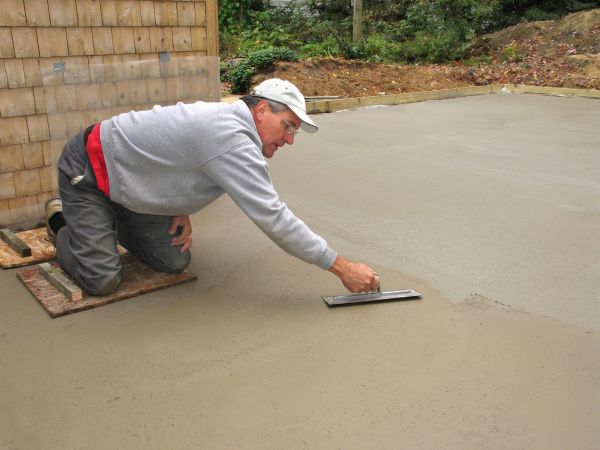 Cost of Concrete Slab Finishing in West Chester