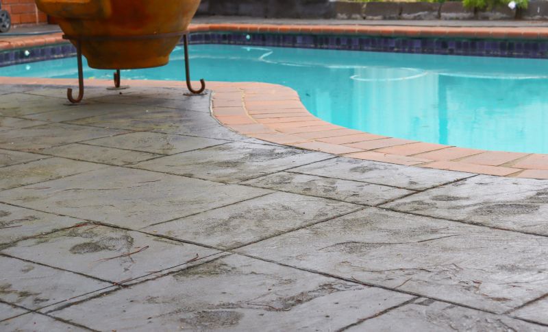 Pool Concrete Stamping